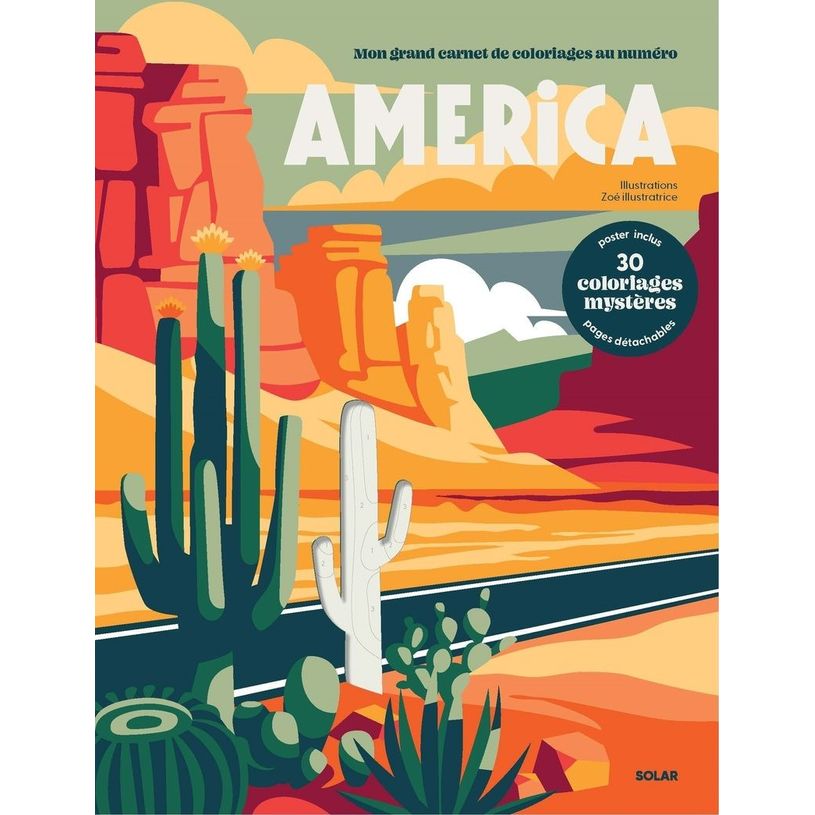 9782263190704-Coloriage au numéro - America--0