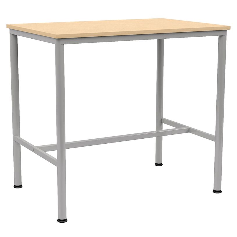 -Mange-debout BEST 3800 - plateau ép.24 mm stratifié - chant ABS - piètement époxy - 120x80cm - H110 cm--0