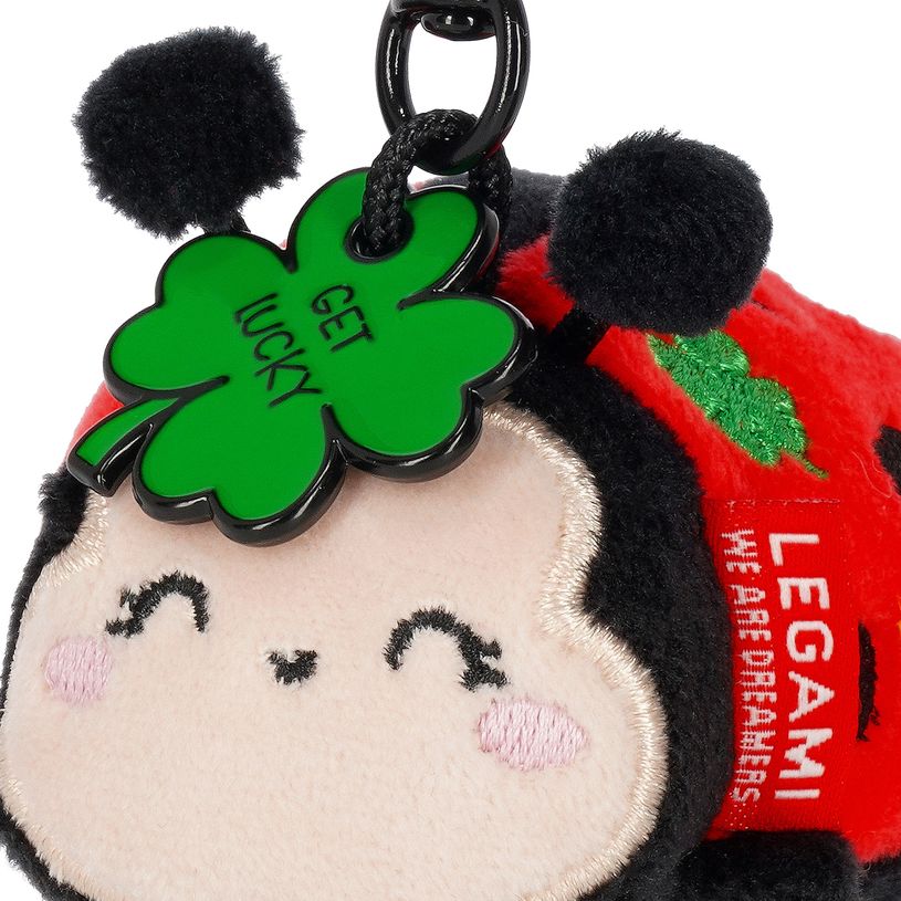 8052694115418-Legami – Porte‑Clés Peluche Super Soft Tiny Coccinelle Ladybug--2