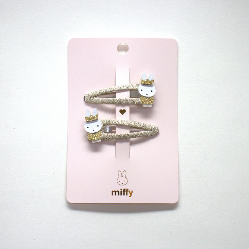 3760343066015-Miffy – Duo barrettes Gold--0