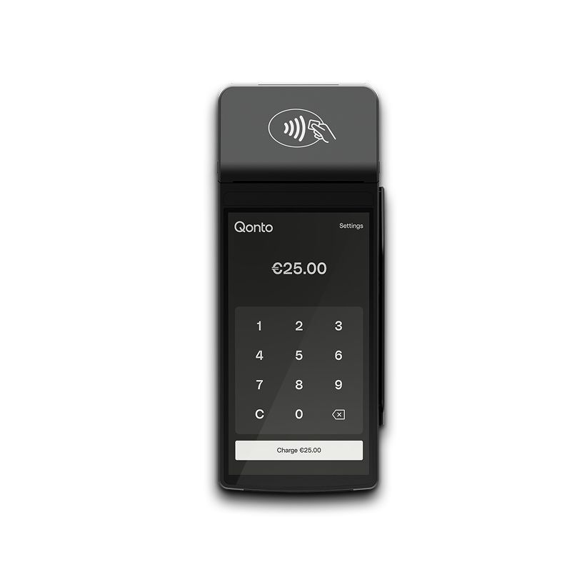 -Qonto Pro - Terminal de Paiement autonome avec capacité d'impression--0