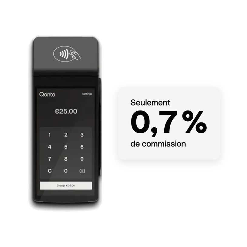 -Qonto Pro - Terminal de Paiement autonome avec capacité d'impression--0