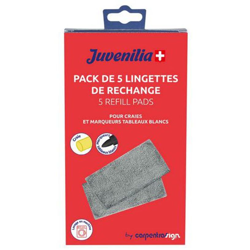 3173740252422-Lot de 5 recharges lavables pour Station de nettoyage Juvenilia--1