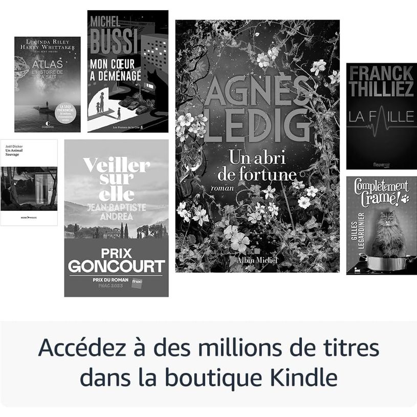 840268990992-Amazon - Kindle Paperwhite 12ème génération - Liseuse 7" - 16 Go - noir--1
