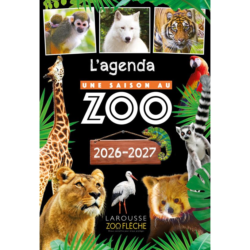 9782036088665-Agenda scolaire UNE SAISON AU ZOO --0
