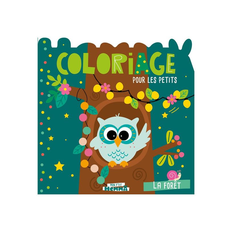 9782508059742-Mon P'tit Hemma - Coloriage pour les petits - La forêt - livre à colorier-P_405265279_1-0