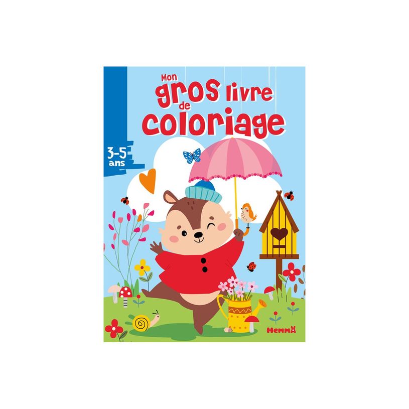 9782508061677-Mon gros livre de coloriage (Ecureuil ombrelle) - livre à colorier-P_405265282_1-0