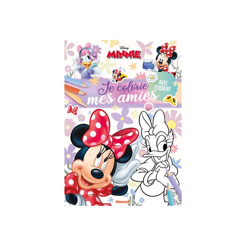 9782508059667-Disney Minnie - Je colorie mes amies - Avec stickers-P_405265285_1-0