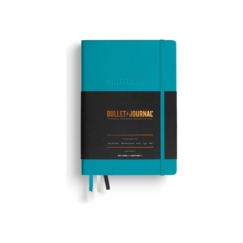 4004117668746-Leuchtturm1917 Bullet Journal Edition 2 - Journal à puce - moyen A5 - pointillé - turquo-P_405265304_1-0