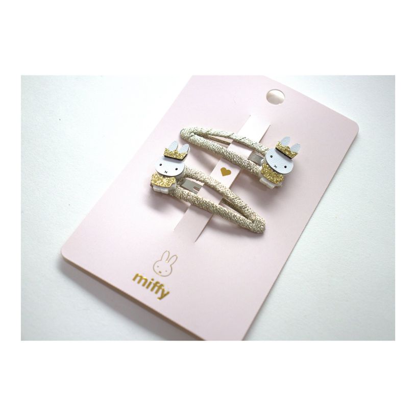 3760343066015-Miffy – Duo barrettes Gold-P_405265337_3-5