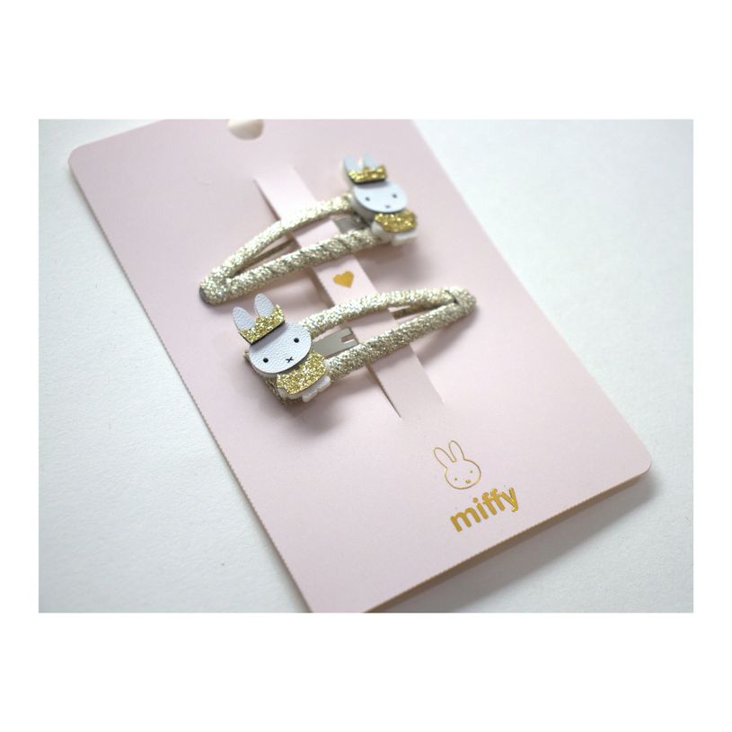 3760343066015-Miffy – Duo barrettes Gold-P_405265337_4-4