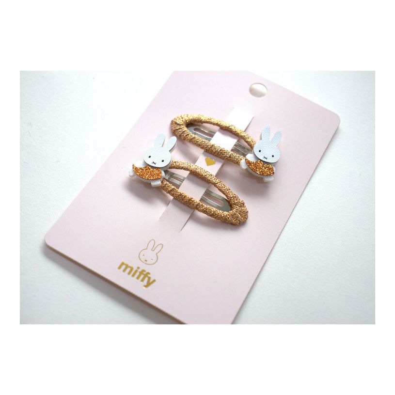 3760343066008-Miffy – Duo barrettes Bronze-P_405265338_3-2