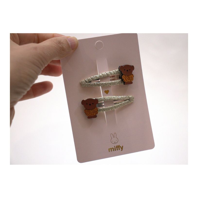 3760343066022-Miffy – Duo barrettes Oursin Boris-P_405265339_6-8