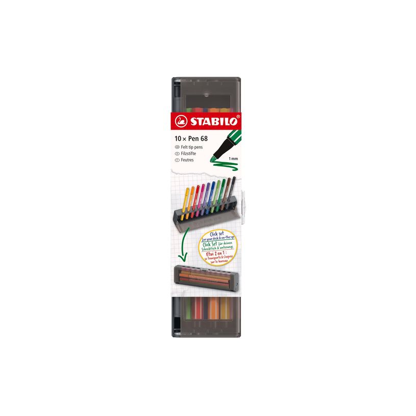 4006381623865-STABILO Pen 68 Premium - Crayon-feutre - permanent - couleurs assorties - encre à l'eau --P_405265834_6-5