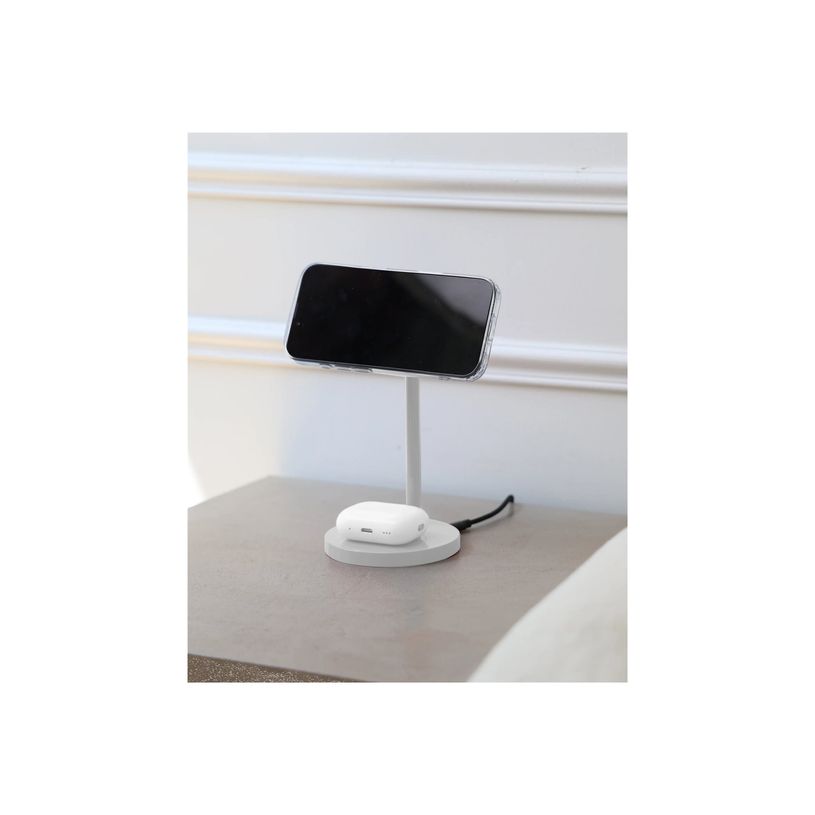 3701506207906-Casyx - Support de chargement sans fil - 2 en 1 + adaptateur secteur - 20 W - Gris astral-P_405265858_6-2