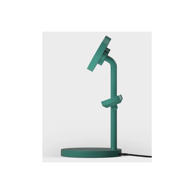 3701506208019-Casyx - Support de chargement sans fil - 3 en 1 + adaptateur secteur - 30 W - Vert polaire-P_405265862_3-2