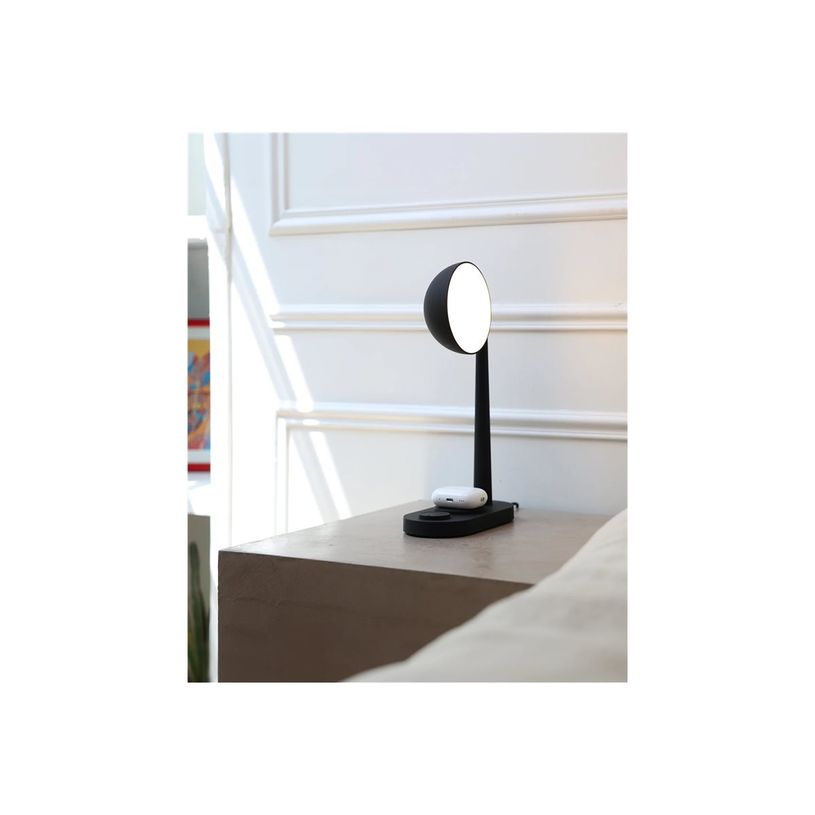 3701506207234-Casyx - Lampe de bureau avec chargeur sans fil - LED - lumière blanche chaude - 4000 K - -P_405265869_4-7