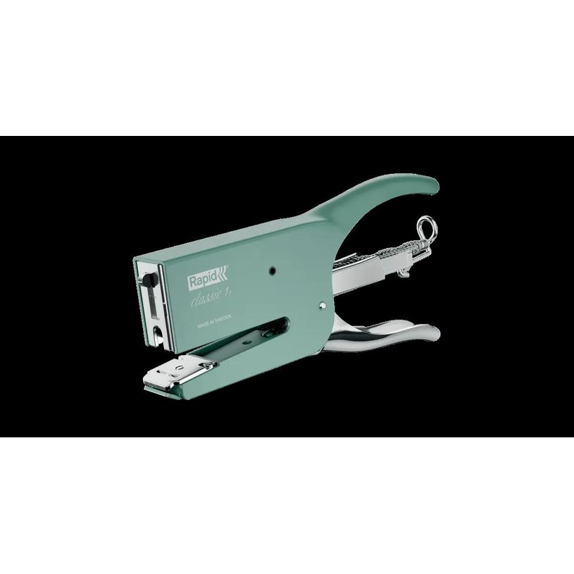 4051661045790-RAPID - CLASSIC K1+ - PINCE AGRAFEUSE - 50 FEUILLES/AGRAFES N°26/6 ET 26/8+ - SKOG VERT--1