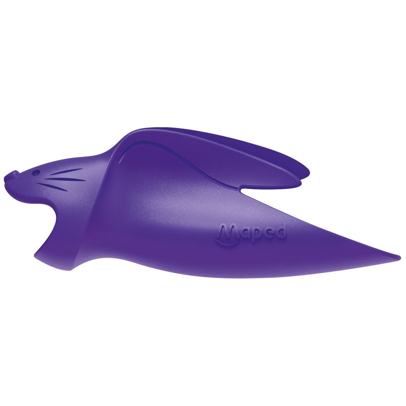 3154148535034-MAPED - Pot de 22 Crayons graphite + guide doigts BLACK'PEPS KIDY LEARN triangulaire HB - embout gomme -41% matière recyclée ---7