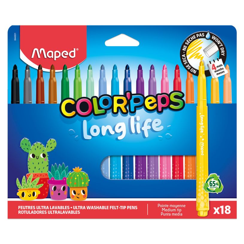 3154148440017-MAPED - 18 feutres LONG LIFE 2.0--0