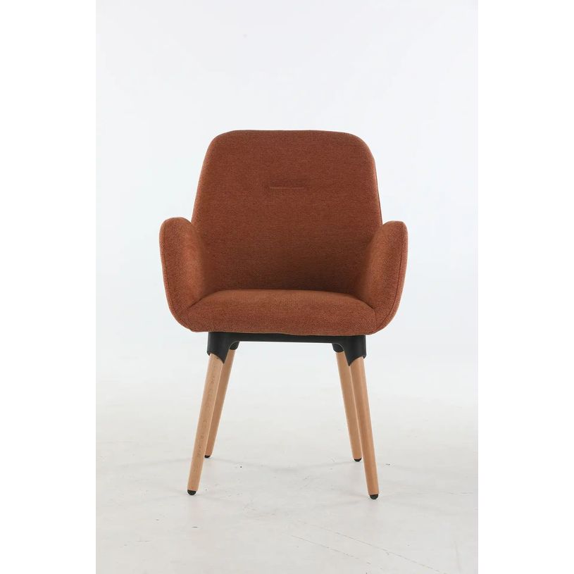 3701338803901-Chaise SHINEO - pieds bois - Terracotta--1