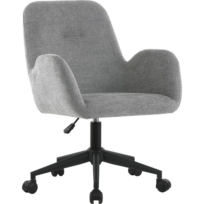 3701338803857-Chaise SHINEO - avec roulettes - gris--0