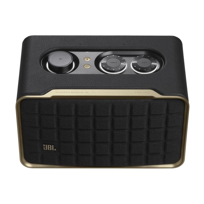 1200130000638-JBL Authentics 200 - Enceinte intelligente - 2 haut-parleurs - Bluetooth, Wi-Fi 6 - noir--2