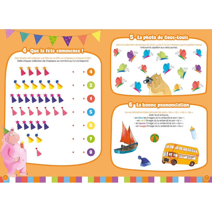 9791039523097-Auzou - 125 jeux avec Loup - De la MS vers la GS - 2026--2