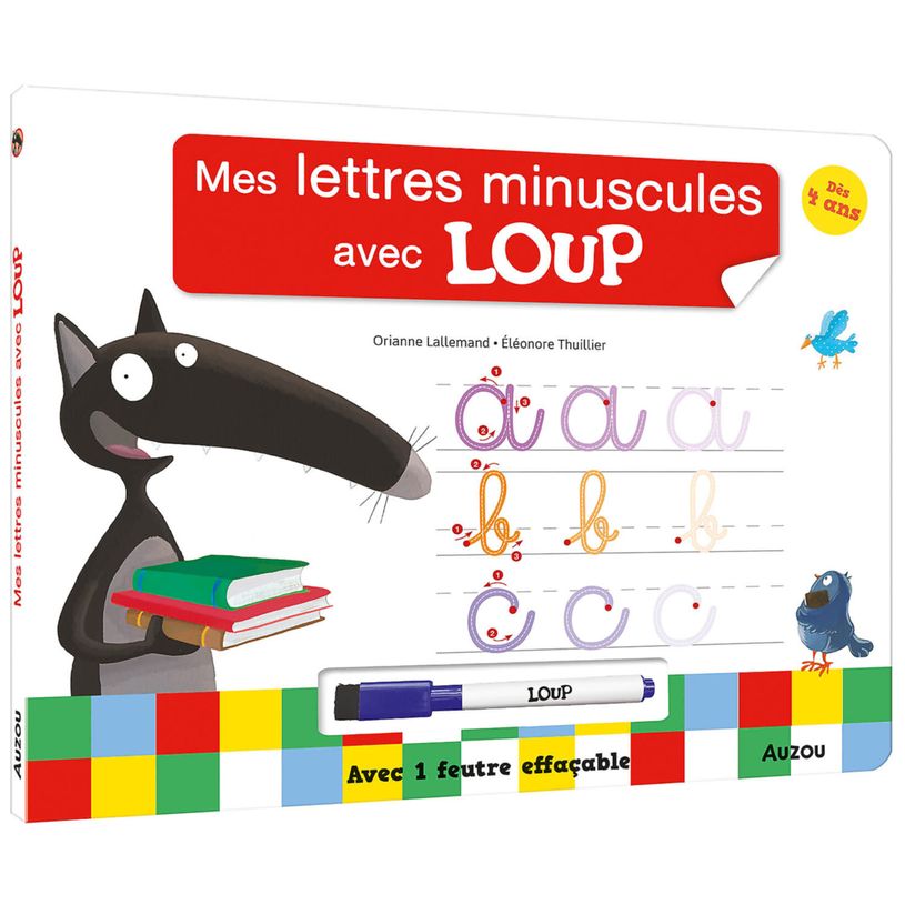 9791039523851-Livre ardoise - Les lettres minuscules avec Loup--0