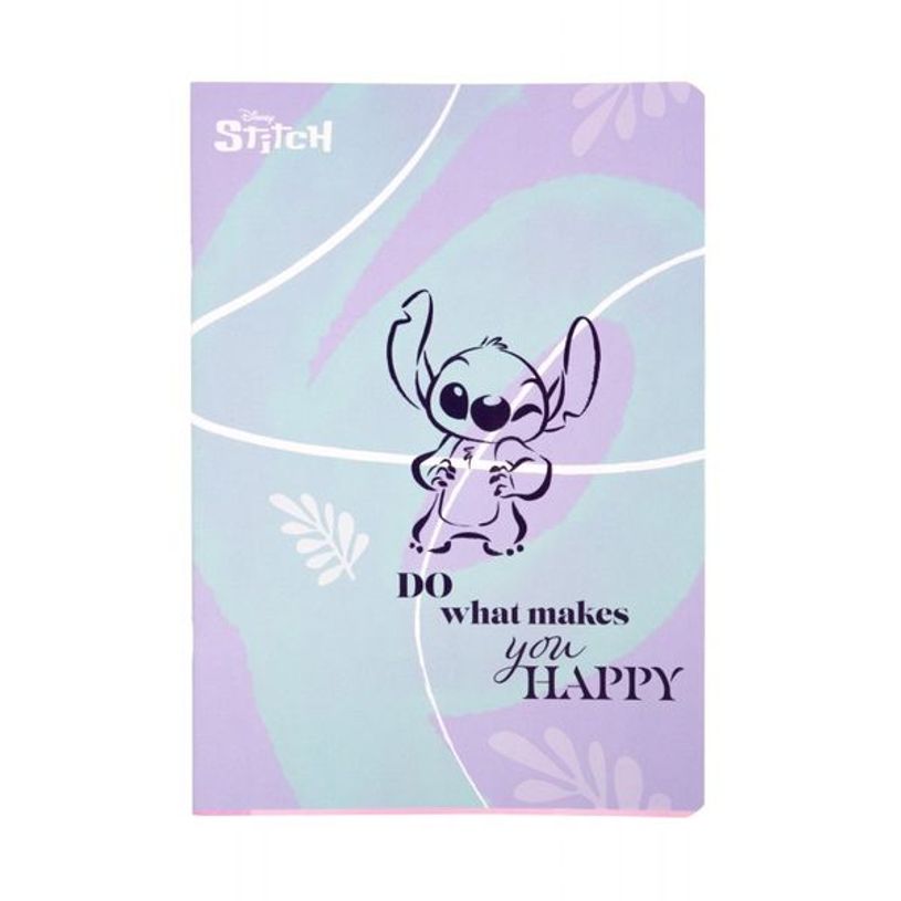 5903686374951-Coolpack - Carnet Disney Stitch - ligné - A5 - Happy--0
