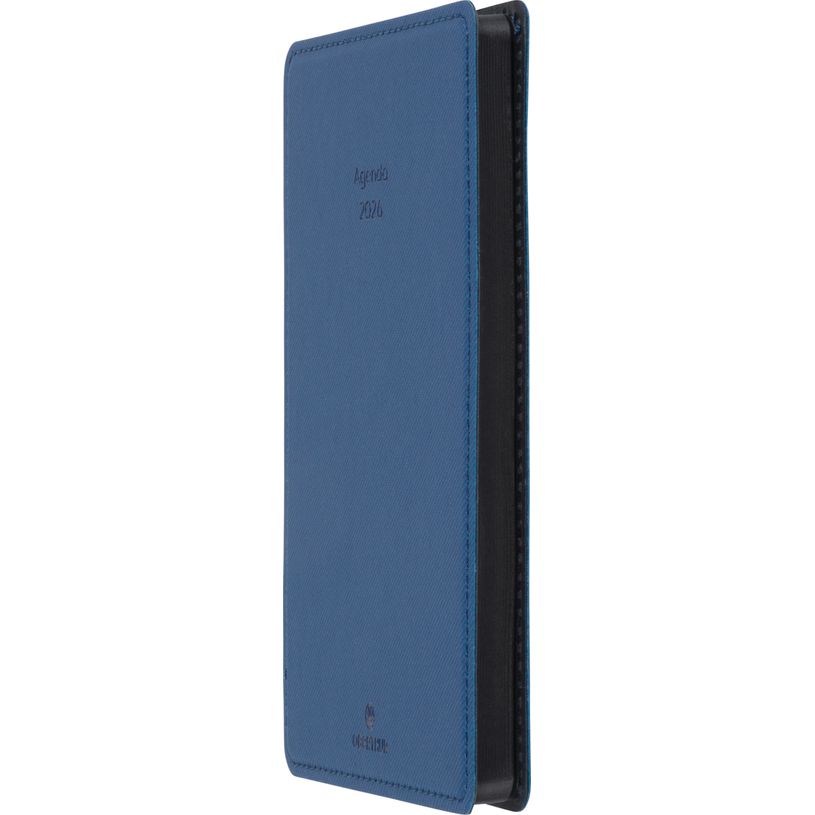 3664447208602-Agenda Stan - 1 semaine sur 2 pages - 11,5 x 16,5 cm - vert - Oberthur--1