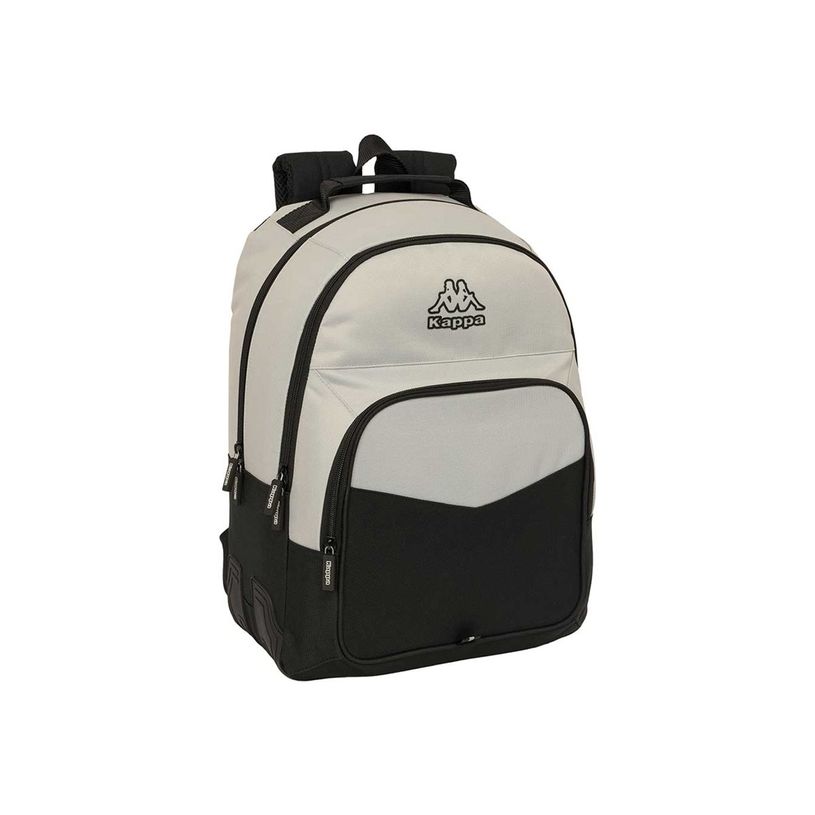 8412688626298-SAFTA - Mochila escolar - doble, adaptado a carrito - Kappa "Gray"-P_405266263_1-0