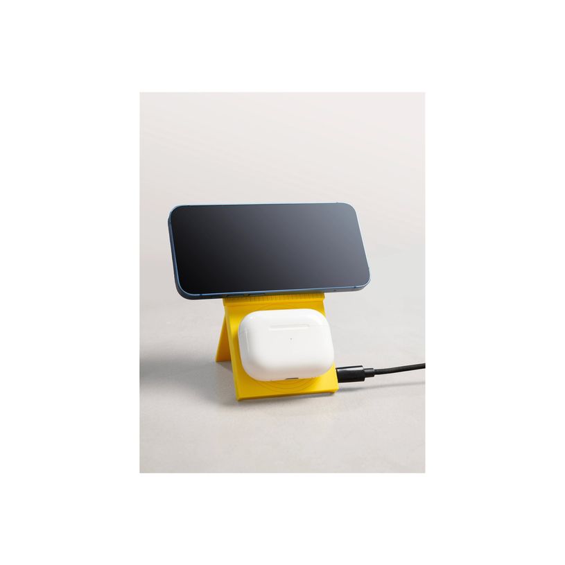 3701506207814-Casyx - Support de chargement sans fil - portable - Fast Charge - jaune dune-P_405266278_4-4