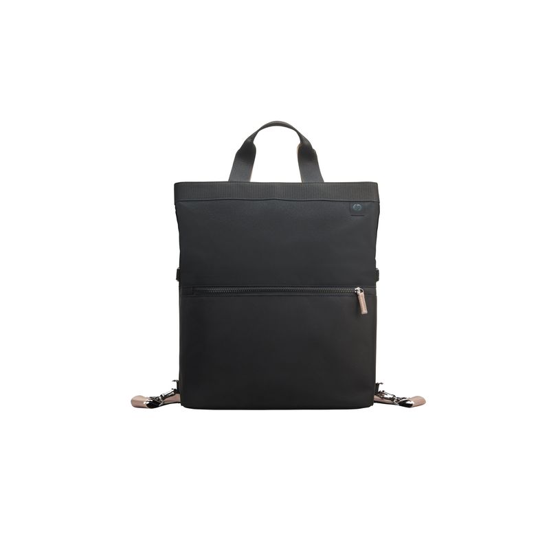 197961280494-HP Laptop Backpack Tote - Étui et sacoche pour ordinateur portable 14.1" - noir, taupe-P_405266773_10-2