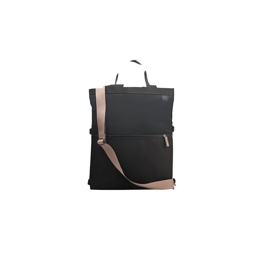 197961280494-HP Laptop Backpack Tote - Étui et sacoche pour ordinateur portable 14.1" - noir, taupe-P_405266773_12-4