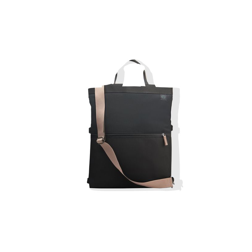 197961280494-HP Laptop Backpack Tote - Étui et sacoche pour ordinateur portable 14.1" - noir, taupe-P_405266773_15-12