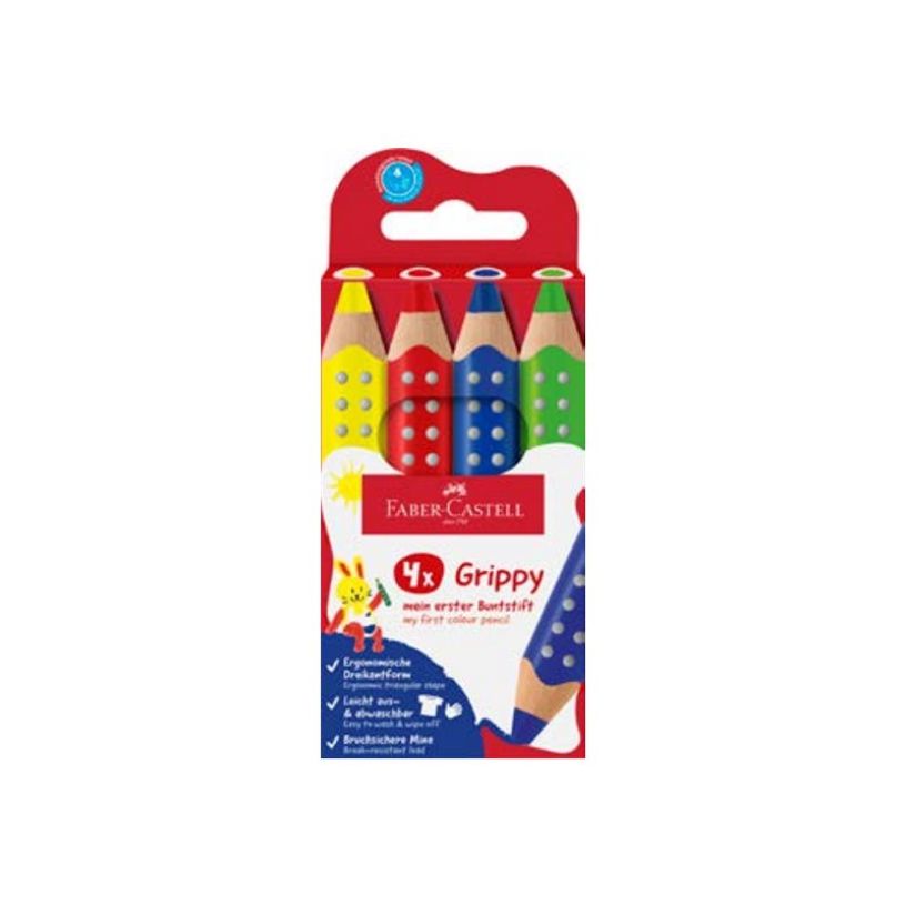 4005401107019-Faber-Castell - Grippy - 4 crayons couleur-P_405266914_1-0