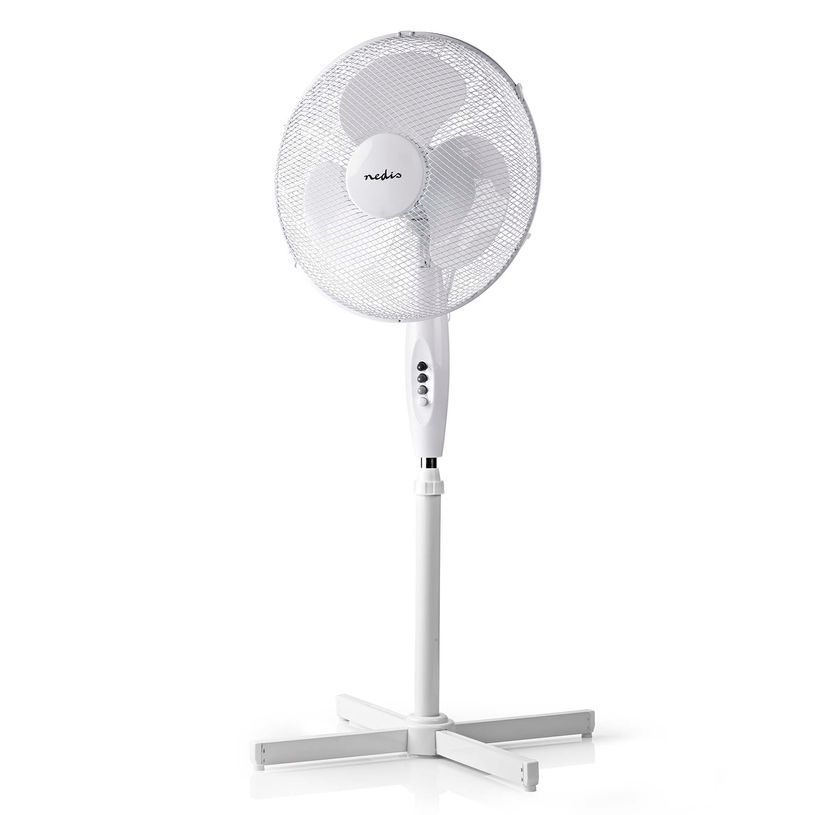 5412810291113-Nedis - Ventilateur sur Pied - 40 cm - 3 vitesses - blanc--1