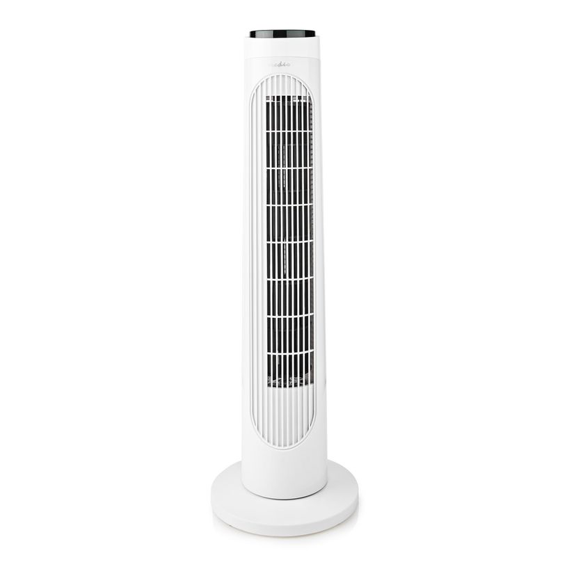 5412810333226-Nedis - Ventilateur colonne - oscillation - 3 vitesses - alimentation secteur - blanc--0