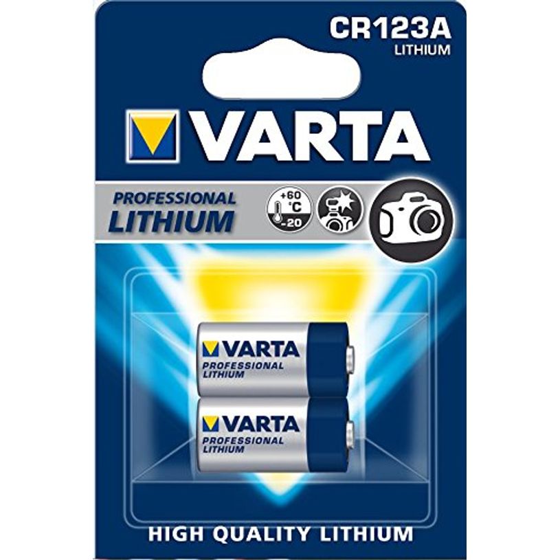4008496537327-Varta CR123A - 2 piles pour appareil photo - Lithium - 1600 mAh--0