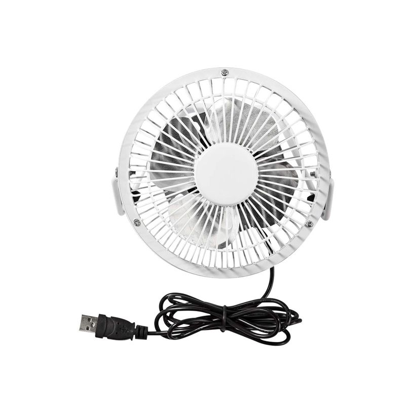5412810291090-Nedis - Mini ventilateur de table - 10 cm - 1 vitesse - alimentation USB - blanc-P_405267305_1-7