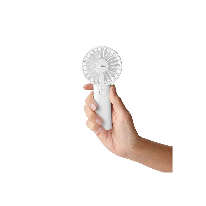 5412810337156-Nedis - Mini ventilateur à main - 10 cm - 2 vitesses - alimentation piles AA  - blanc-P_405267317_14-16