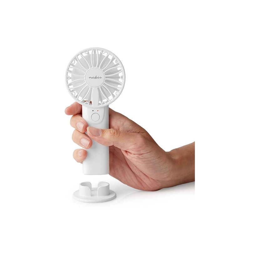 5412810337156-Nedis - Mini ventilateur à main - 10 cm - 2 vitesses - alimentation piles AA  - blanc-P_405267317_15-17