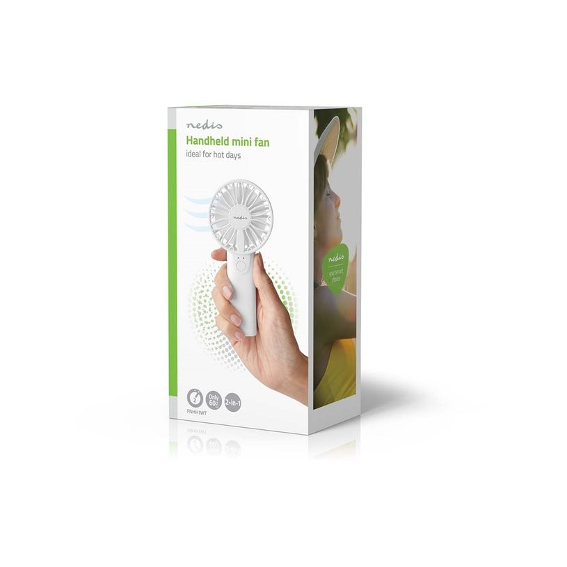 5412810337156-Nedis - Mini ventilateur à main - 10 cm - 2 vitesses - alimentation piles AA  - blanc-P_405267317_2-19