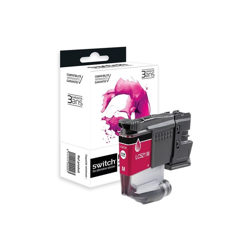 3701645557580-Cartouche compatible Brother LC521 - magenta - Switch-P_405267320_2-0