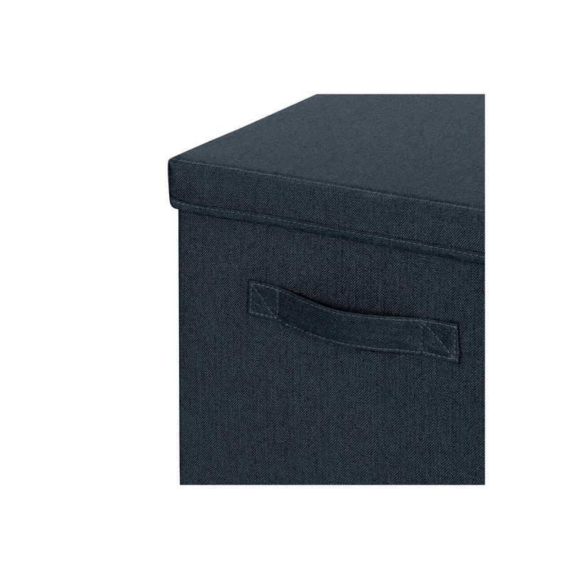 4002432134649-Leitz Fabric Storage - 2 Boîtes de rangement en tissu avec couvercle - large - gris velou-P_405267359_4-2