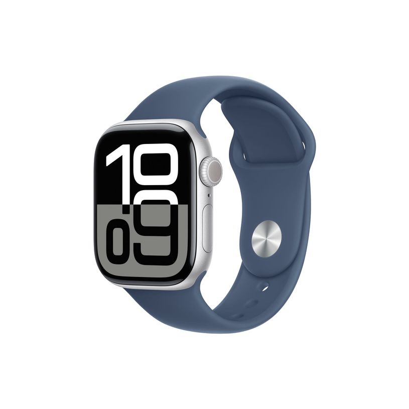 195949562167-Apple Watch Series 10 (GPS) - Montre connectée 42 mm - aluminium argenté - taille du bracelet : S/M - 64 Go - Wi-P_405267566_6-0