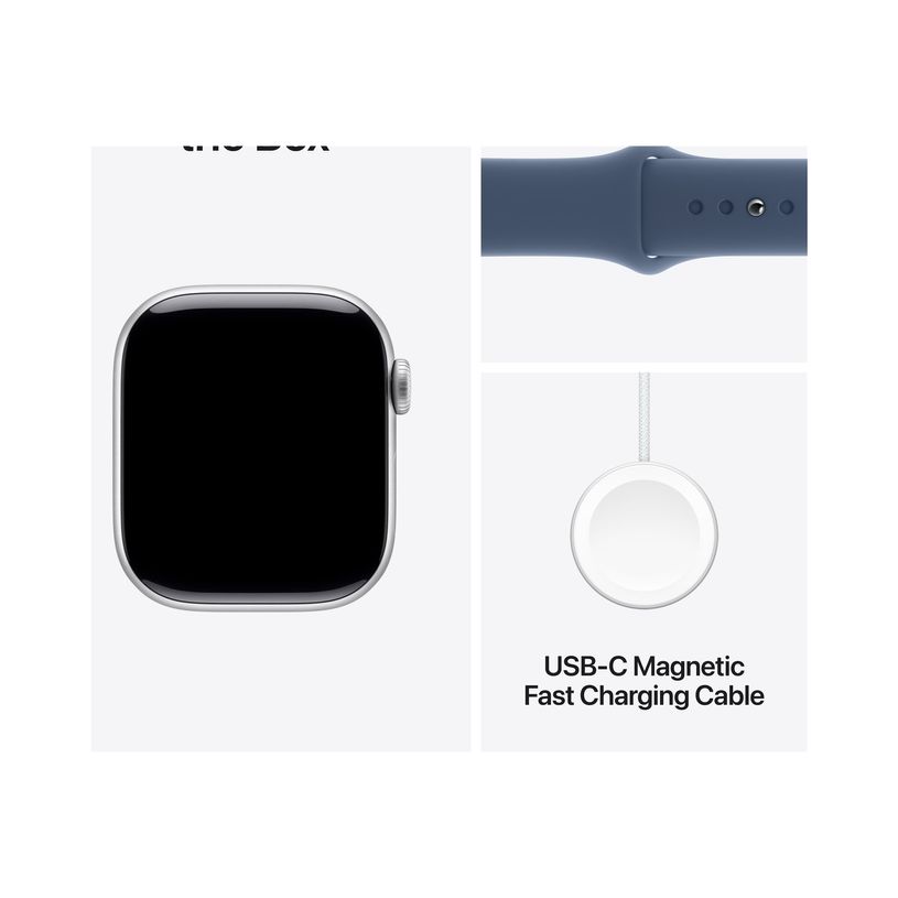 195949562167-Apple Watch Series 10 (GPS) - Montre connectée 42 mm - aluminium argenté - taille du bracelet : S/M - 64 Go - Wi-P_405267566_8-7