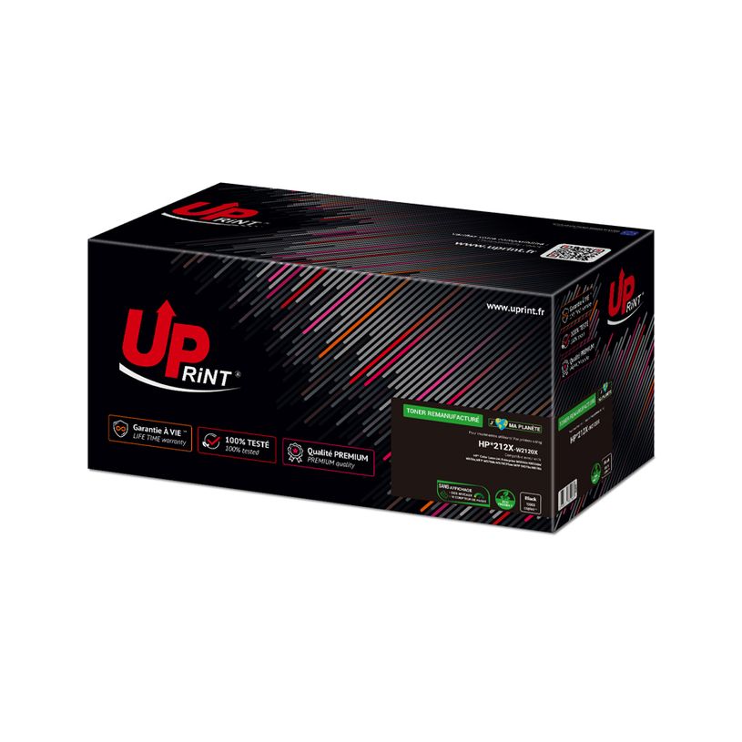 3584770331900-Cartouche laser remanufacturée HP 212X - noir - Uprint--0