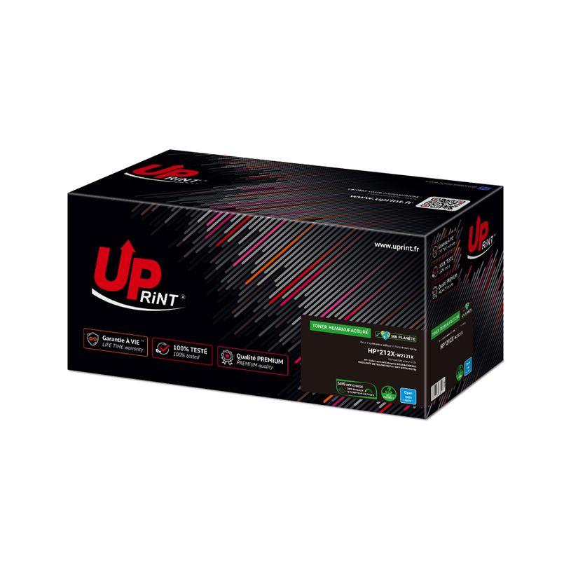 3584770331993-Cartouche laser remanufacturée HP 212X - cyan -Uprint--0